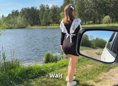 Poster of Bắt gặp em nữ sinh dễ thương đang đi dạo một mình ở Hồ Tuyền Lâm