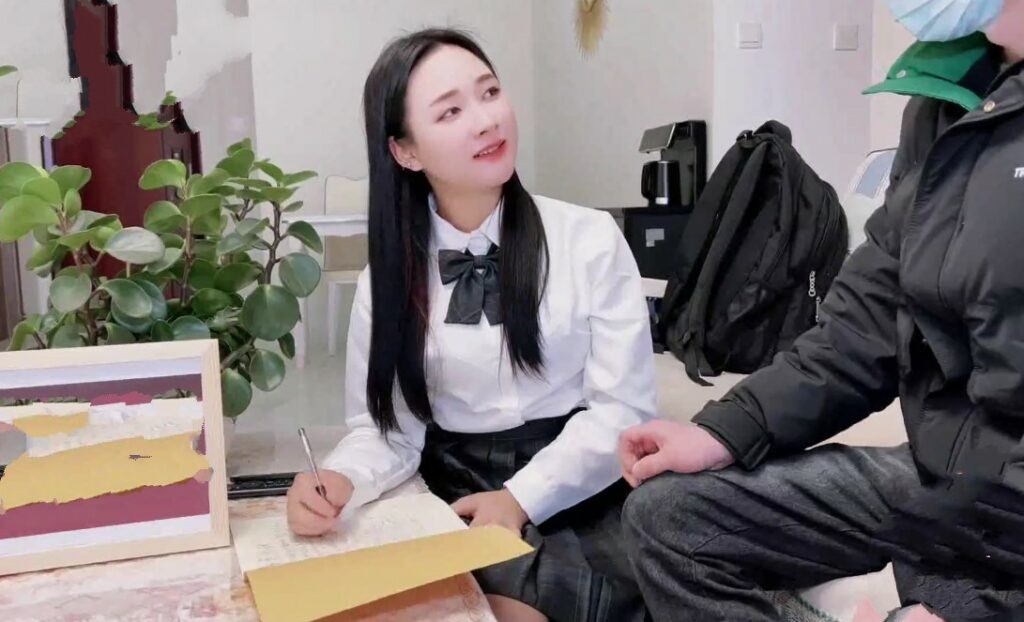 Poster of Gạ địt em gái xinh đẹp trong đồ học sinh dâm đãng